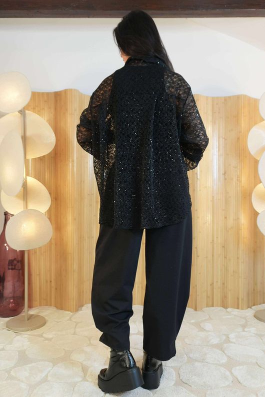 Zeta Otto After Dark Blouse Black /14=